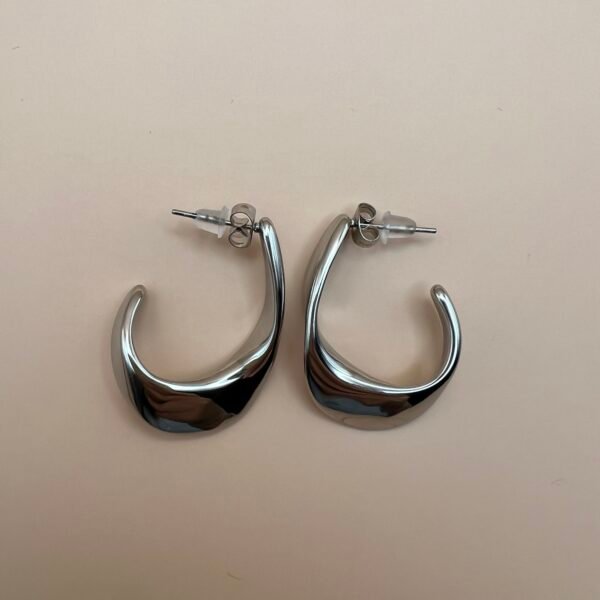 Loreta Hoops Silver